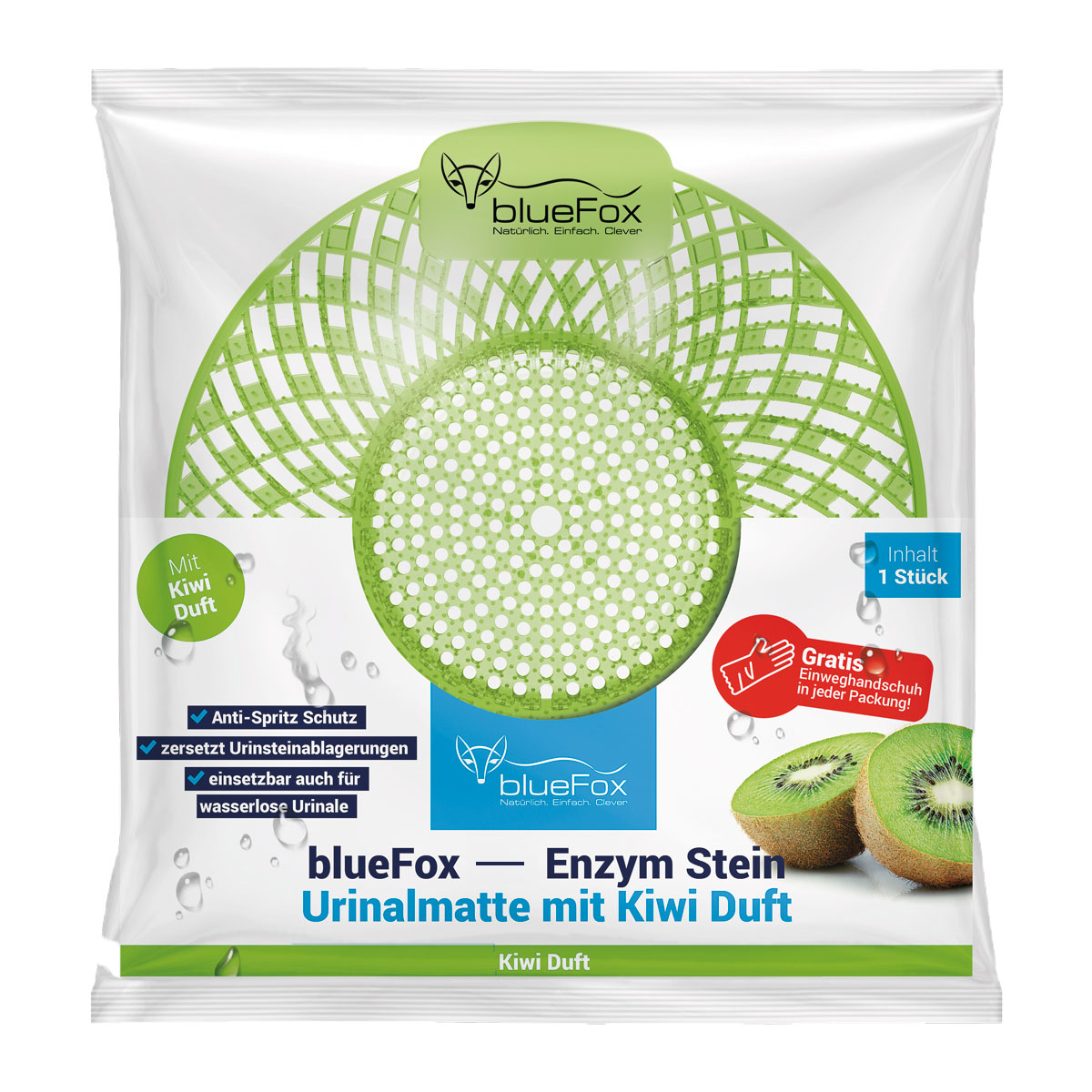 Urinalmatte (Kiwi Duft)